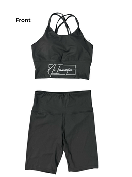 No Insecurities Sports Bra and Shorts Set