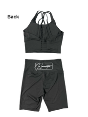 No Insecurities Sports Bra and Shorts Set