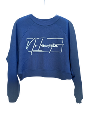 Navy Blue/White Text