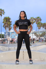 No Insecurities Black Tee